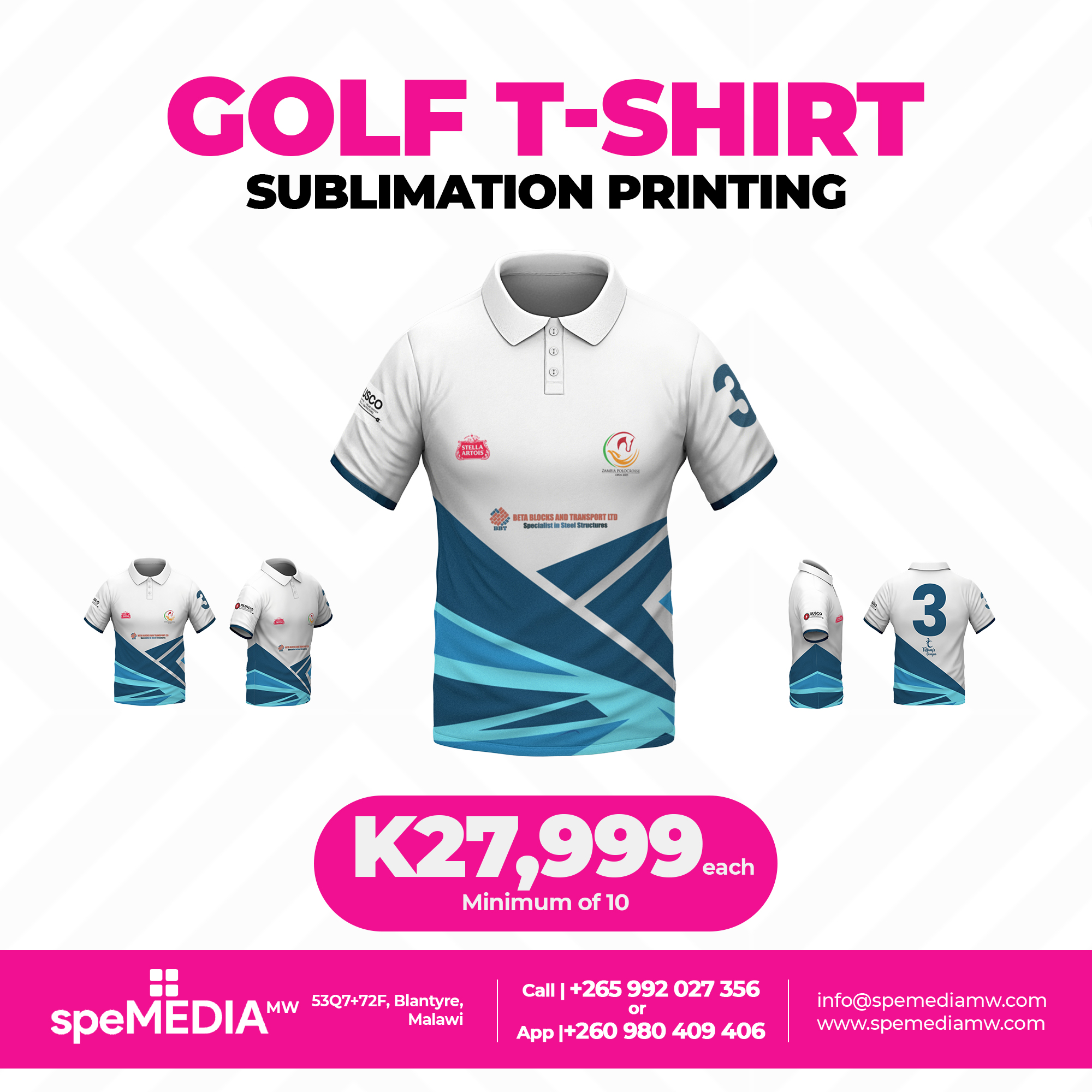 Best Golf Sublimation Printing Malawi Best Golf Sublimation Printing Malawi